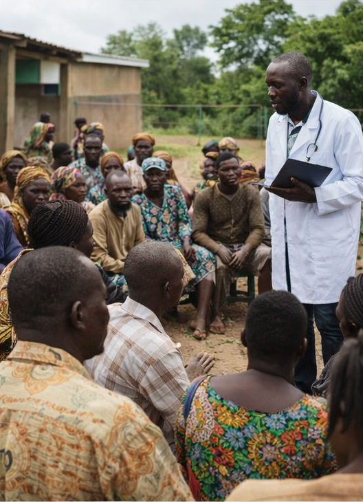 Community farmers working together